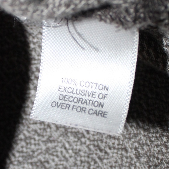 Relativity Womans Grey Long Sleeve Top with White Floral Design - Size 2X - Picture 6 of 6